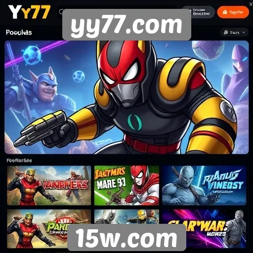 Comparativo de jogos populares disponíveis no yy77.com